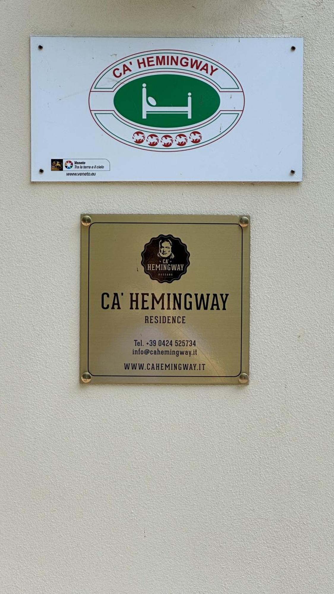 Ca' Hemingway Aparthotel Басано дел Грапа Екстериор снимка